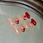 Étoile press-on nail set displayed flat