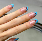 Coeur press-on nails worn on hand
