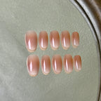Nue press-on nail set displayed flat