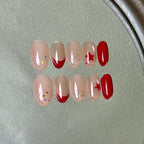 Étoile press-on nail set displayed flat