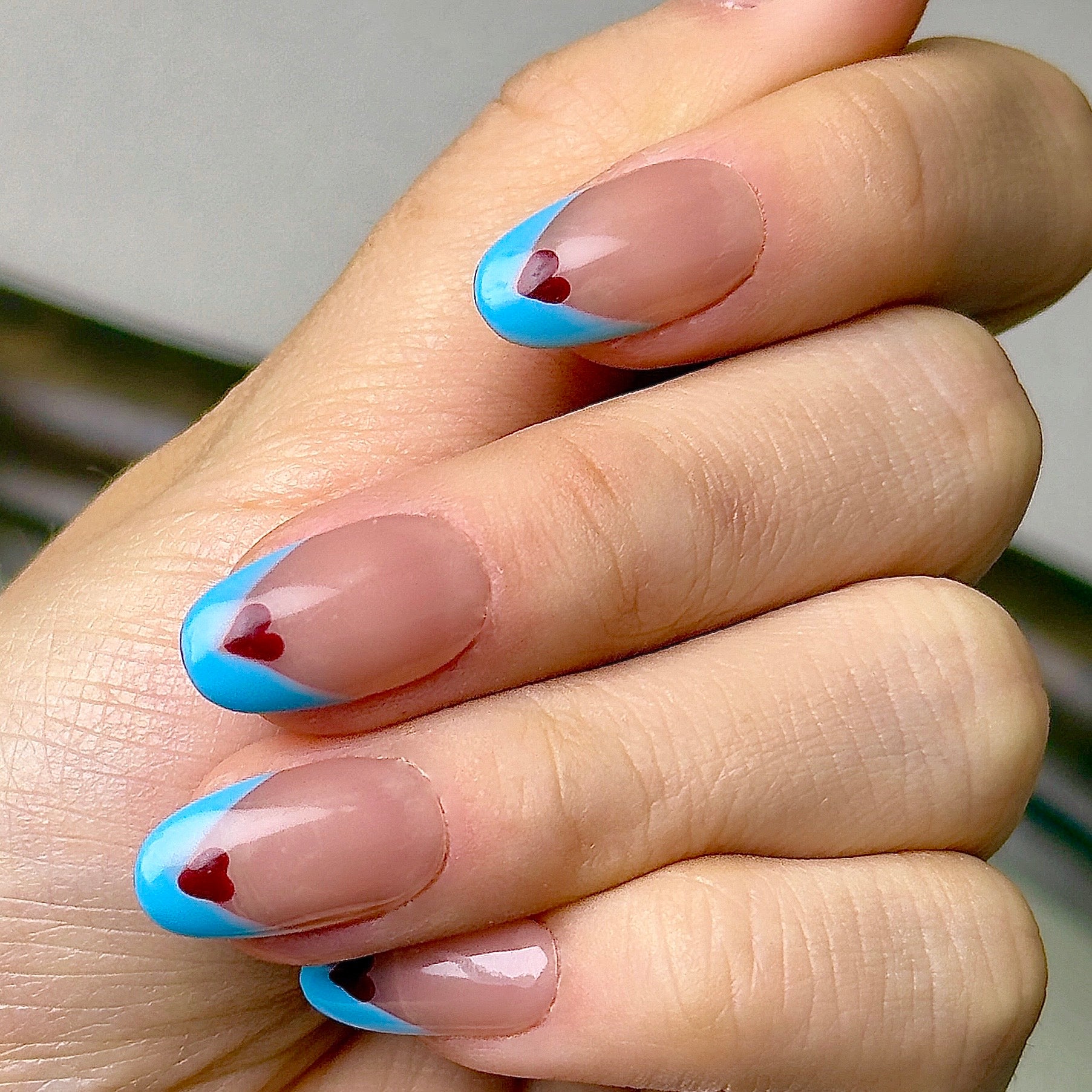 Coeur press-on nails worn on hand